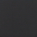 SINGLEWAVE Series 18.5''W Church Chair in Black Patterned Fabric with Cup Book Rack - Silver Vein Frame