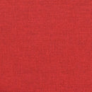 SINGLEWAVE Series 18.5''W Church Chair in Red Fabric with Cup Book Rack - Silver Vein Frame