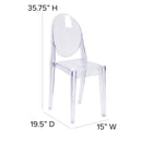 Ghost Side Chair in Transparent Crystal