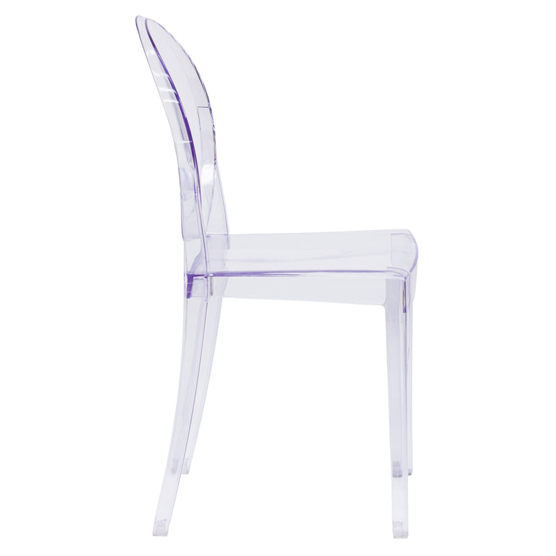 Ghost Side Chair in Transparent Crystal