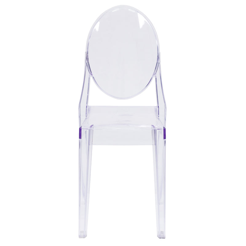 Ghost Side Chair in Transparent Crystal