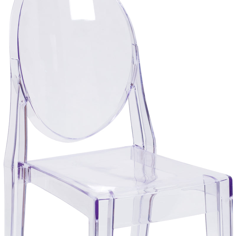 Ghost Side Chair in Transparent Crystal