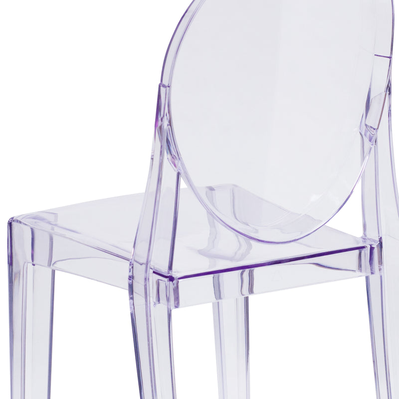 Ghost Side Chair in Transparent Crystal