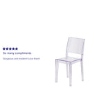 Phantom Series Transparent Stacking Side Chair