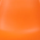 Elon Series Orange Plastic Chair with Wooden Legs