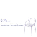 Nesting Series Transparent Stacking Side Chair