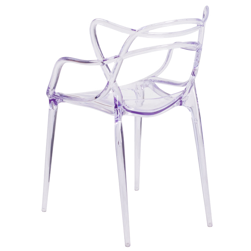 Nesting Series Transparent Stacking Side Chair