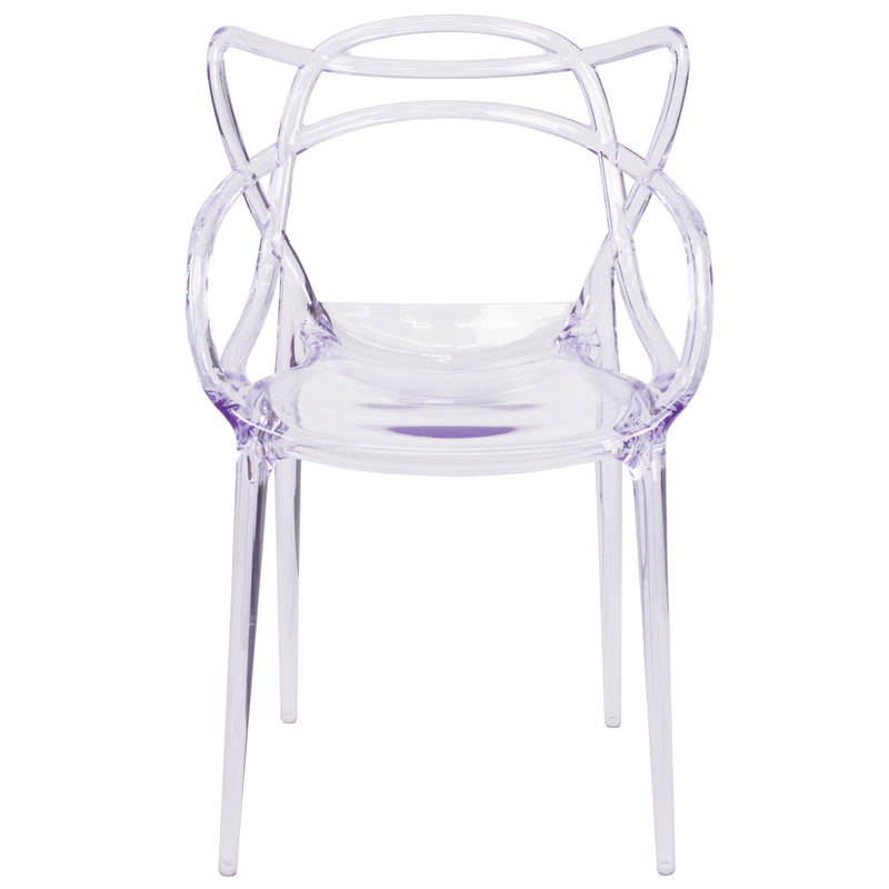 Nesting Series Transparent Stacking Side Chair