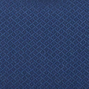 SINGLEWAVE Series Ultra-Premium Triple Braced Navy Fabric Metal Folding Chair with Easy-Carry Handle