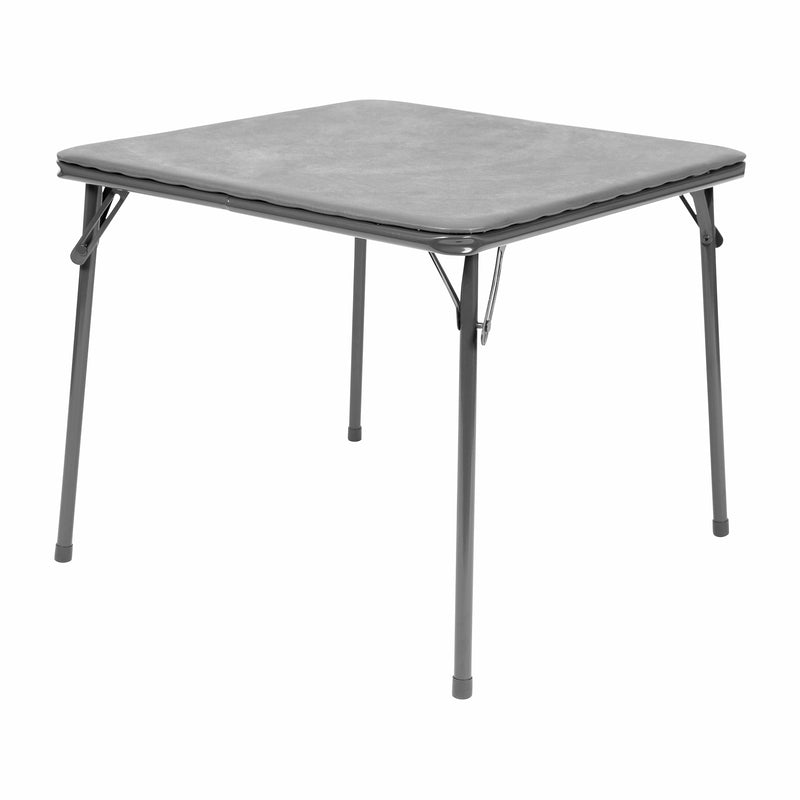 Kids Gray 5 Piece Folding Table and Chair Set