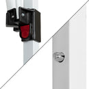 10'x10' Blue Outdoor Pop Up Event Slanted Leg Canopy Tent with Carry Bag