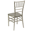 SINGLEWAVE PREMIUM Series Champagne Resin Stacking Chiavari Chair