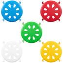Plastic Nesting Stack Stools, 11.5"Height, Assorted Colors (5 Pack)