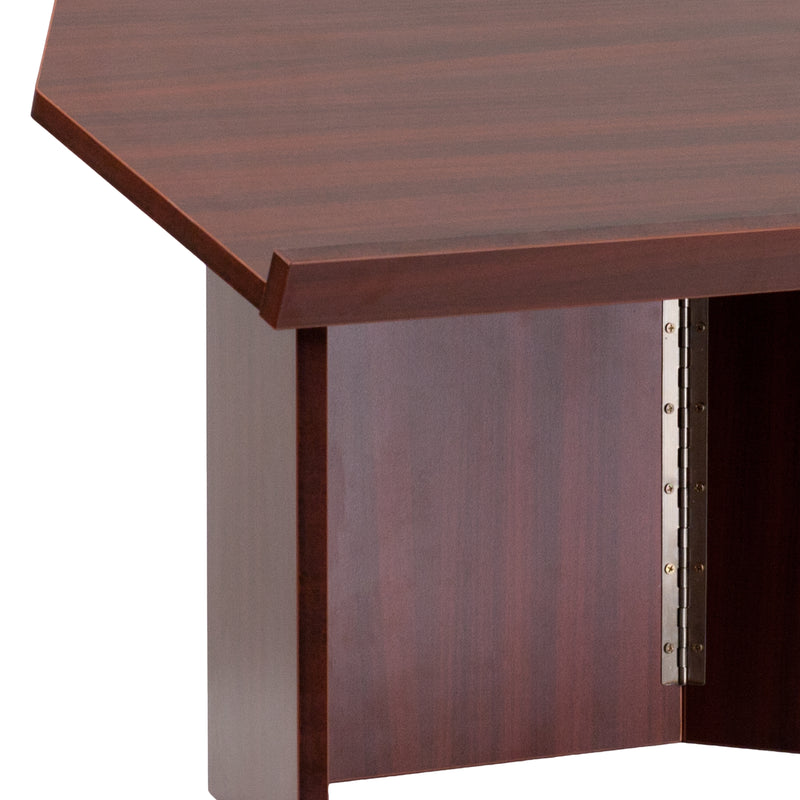 Foldable Tabletop Lectern in Mahogany