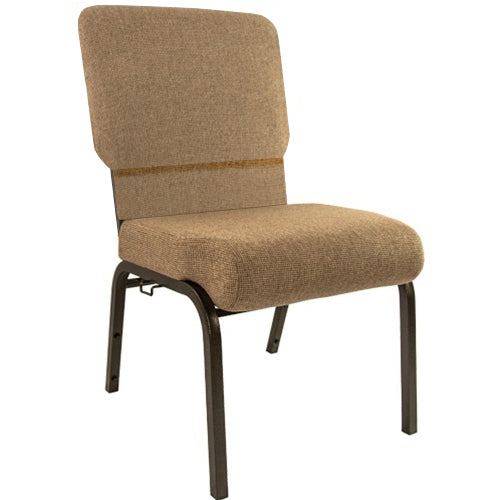 Advantage Mixed Tan Church Chair 20.5 in. Wide