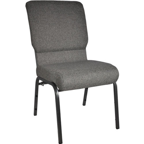 Advantage Charcoal Gray Church Chair 18.5 in. Wide