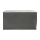 120 Gallon Plastic Deck Box - Outdoor Waterproof Storage Box for Patio Cushions, Garden Tools and Pool Toys, Gray
