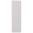 5-Foot Granite White Plastic Folding Training Table