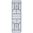 8-Foot Height Adjustable Granite White Plastic Folding Table