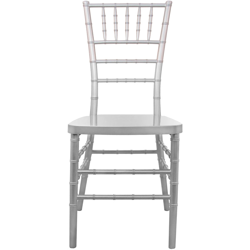 Advantage Silver Resin Chiavari Chair