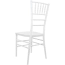 Advantage White Resin Chiavari Chair