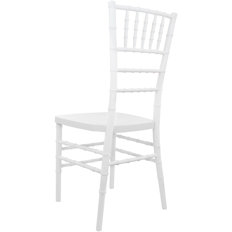 Advantage White Resin Chiavari Chair