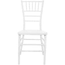 Advantage White Resin Chiavari Chair