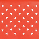 SINGLEWAVE Series 880 lb. Capacity Orange Plastic Stack Chair with Titanium Gray Powder Coated Frame