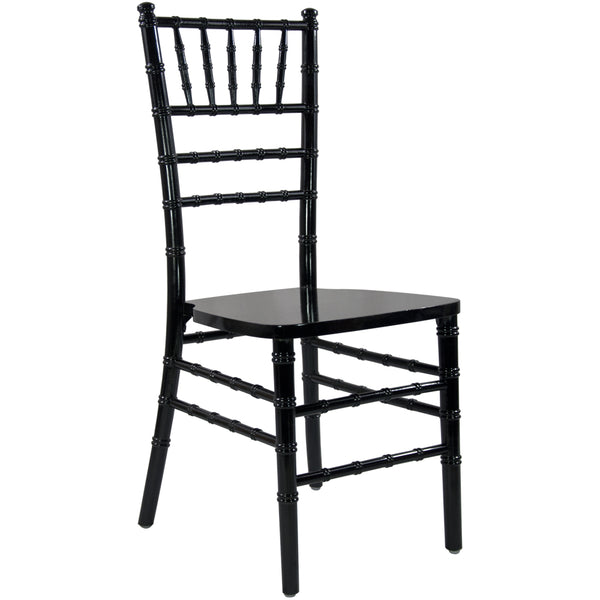 Advantage Black Wood Chiavari Chair