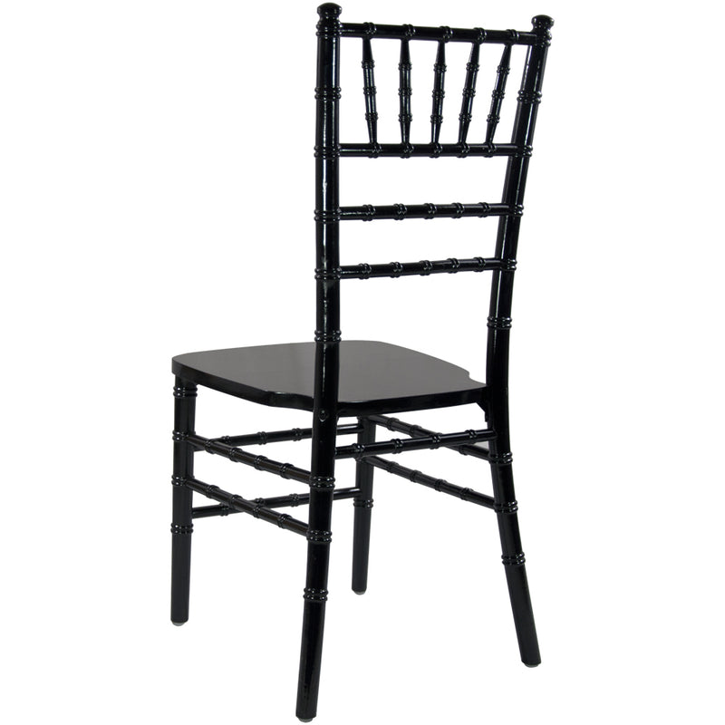 Advantage Black Wood Chiavari Chair