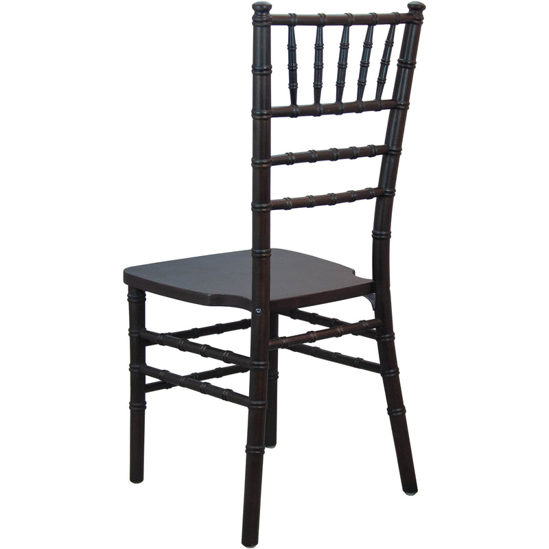 Advantage Coffee Wood Chiavari Chair