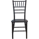 Advantage Coffee Wood Chiavari Chair