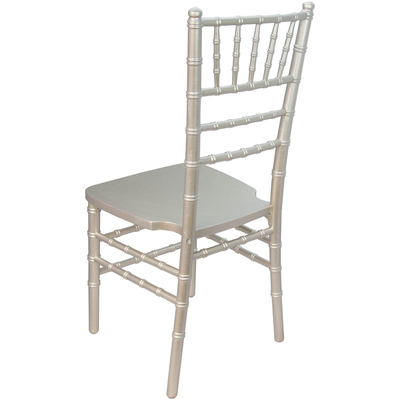 Advantage Champagne Wood Chiavari Chair