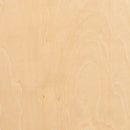 72'' x 12'' x 12'' Birchwood Bar Top Riser with Silver Legs