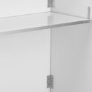 4' White Laminate Foldable Bar - Portable Event Bar