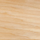 SINGLEWAVE Series Natural Wood Folding Chair with Vinyl Padded Seat