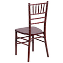 SINGLEWAVE Series Mahogany Wood Chiavari Chair