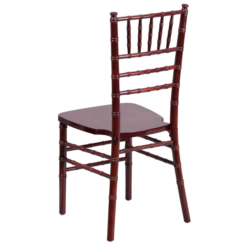 SINGLEWAVE Series Mahogany Wood Chiavari Chair