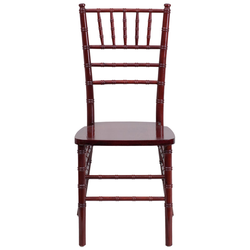 SINGLEWAVE Series Mahogany Wood Chiavari Chair