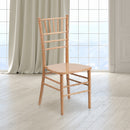 SINGLEWAVE Series Natural Wood Chiavari Chair
