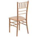 SINGLEWAVE Series Natural Wood Chiavari Chair