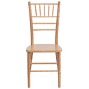SINGLEWAVE Series Natural Wood Chiavari Chair