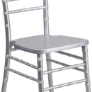 SINGLEWAVE Series Silver Wood Chiavari Chair