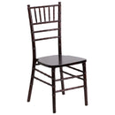 SINGLEWAVE Series Walnut Wood Chiavari Chair