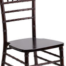 SINGLEWAVE Series Walnut Wood Chiavari Chair