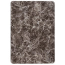 30" x 42" Rectangular Gray Marble Laminate Table Top