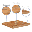 24" Square Butcher Block Style Table Top