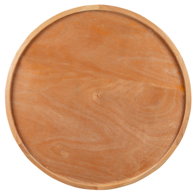 30" Round Butcher Block Style Table Top