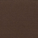 SINGLEWAVE Series 18.5''W Church Chair in Brown Fabric with Book Rack - Gold Vein Frame