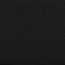 SINGLEWAVE Series 21''W Church Chair in Black Fabric with Book Rack - Silver Vein Frame